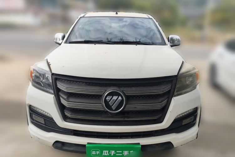 Used Foton Tunland 2018 2.8T E5 Two-Wheel-Drive Comfort Version with Long Wheelbase Equipped with 4J28TC4 Engine Front