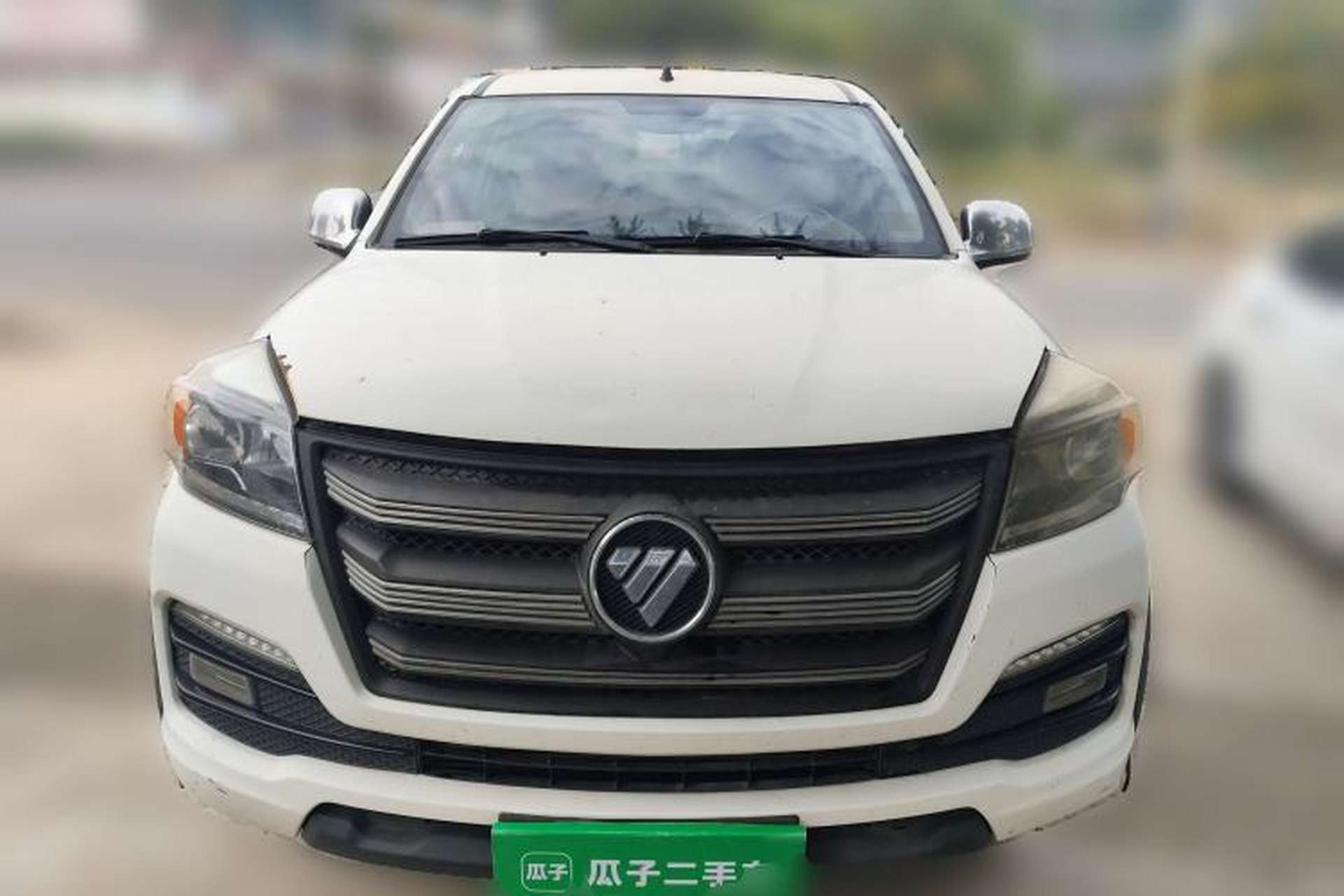 Used Foton Tunland 2018 2.8T E5 Two-Wheel-Drive Comfort Version with Long Wheelbase Equipped with 4J28TC4 Engine Front