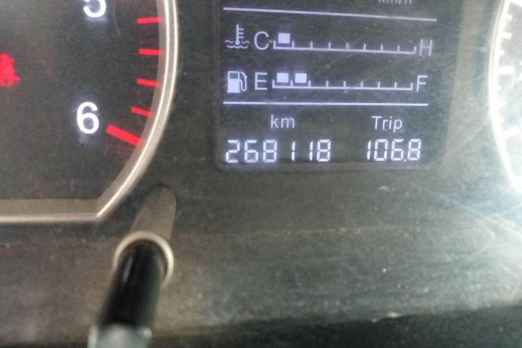 Used Foton Tunland 2018 2.8T E3 Diesel 2WD Comfort Version China V Standard 4J28TC4 Odometer Close Up