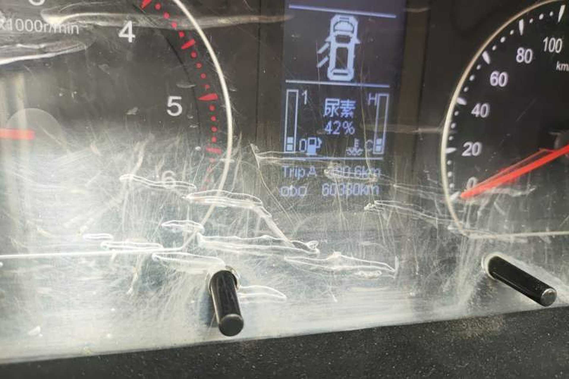 Used Foton Tunland 2019 2.0T E7 Manual Two-Wheel Drive Comfort Edition Mid-Range Long Bed 4F20TC2 Odometer Close Up