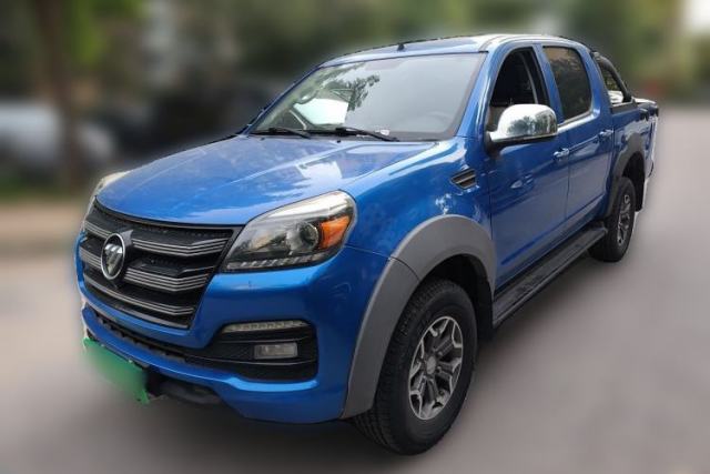 Used Foton Tunland Tuluz 2.4L Manual, Two‑Wheel Drive, 5 Seats (Light General Cargo Truck)