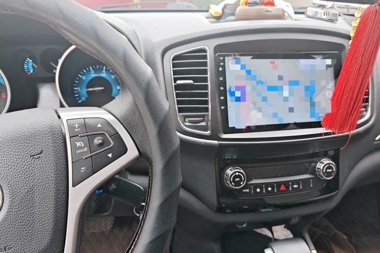 Used Foton Tunland 2019 2.0T E7 Automatic All-Wheel Drive Urban High-End Version 4G20TI3 Audio And AC Panel