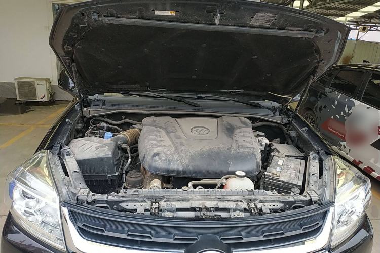 Used Foton Tunland 2020 2.0T Tigon 5 Diesel Two-Wheel-Drive Elite Version High Ground Clearance Standard Wheelbase 4F20TC Engine Bay