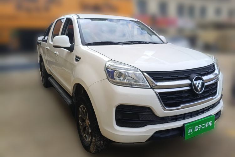 Used Foton Tunland 2020 2.0T Tougou 5 Diesel Two-Wheel Drive Elite Version High Ground Clearance Long Wheelbase – 4F20TC Front Right 45 Deg
