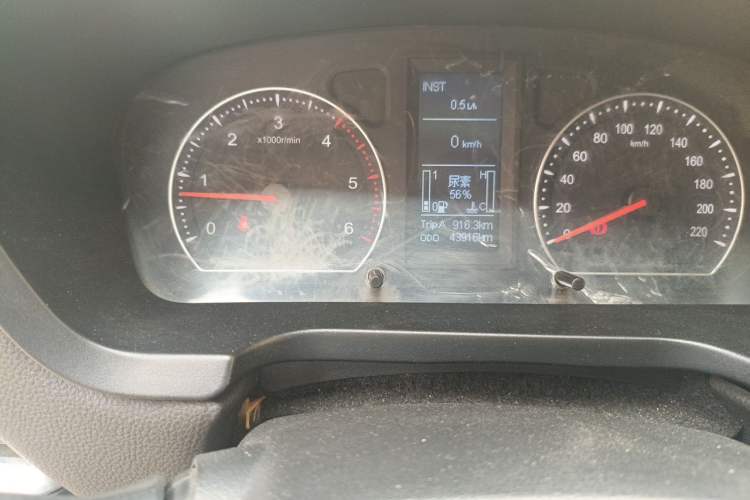 Used Foton Tunland 2020 2.0T Tougou 5 Diesel Two-Wheel Drive Elite Version High Ground Clearance Long Wheelbase – 4F20TC Odometer Close Up