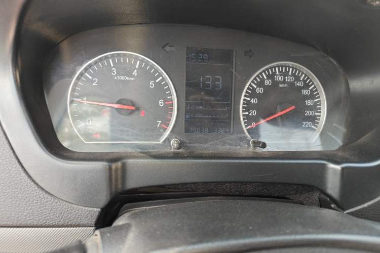Used Foton Tunland  Odometer Close Up