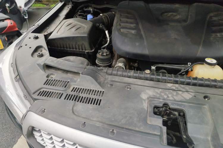 Used Foton Tunland Yutu 2020 2.0T Yutu 8 Diesel Two-Wheel Drive Luxury Long-Wheelbase 4F20TC Engine Bay Right