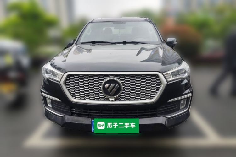 Used Foton Tunland Yutu 2020 2.0T Yutu 8 Diesel Two-Wheel Drive Luxury Long-Wheelbase 4F20TC Front