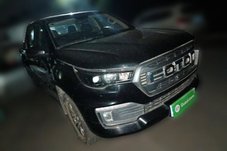 Used Foton Tunland Yutu 2020 2.0T Yutu 9 Diesel Two-Wheel Drive Luxury Long-Wheelbase 4F20TC Front Right 45 Deg