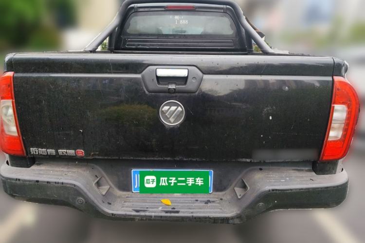 Used Foton Tunland Yutu 2020 2.0T Yutu 8 Diesel Two-Wheel Drive Luxury Long-Wheelbase 4F20TC Rear