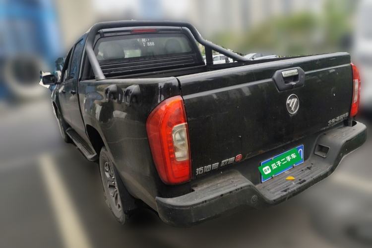 Used Foton Tunland Yutu 2020 2.0T Yutu 8 Diesel Two-Wheel Drive Luxury Long-Wheelbase 4F20TC Rear Left 45 Deg