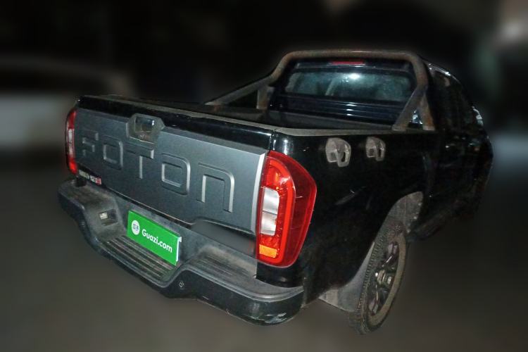 Used Foton Tunland Yutu 2020 2.0T Yutu 9 Diesel Two-Wheel Drive Luxury Long-Wheelbase 4F20TC Rear Right 45 Deg