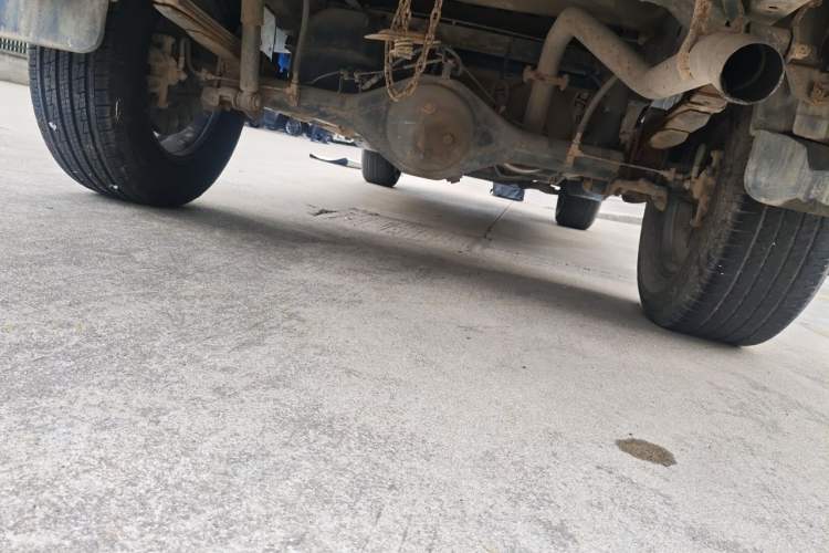 Used Foton Tunland Yutu 2020 2.0T Yutu 9 Diesel Two-Wheel-Drive Elite Model Long Wheelbase 4F20TC Chassis Rear