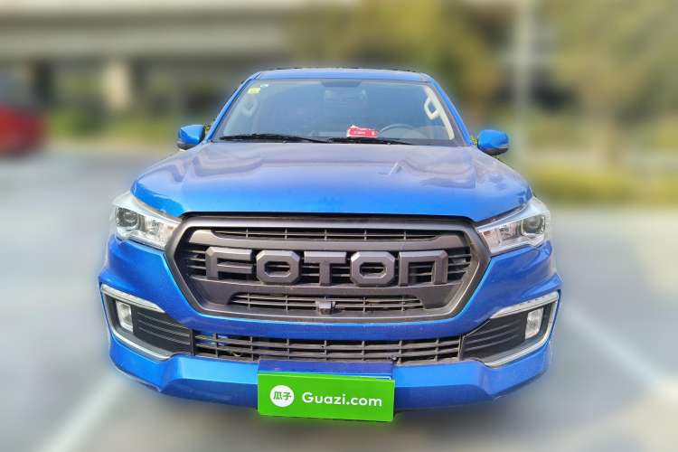 Used Foton Tunland Yutu 2020 2.0T Yutu 8 Diesel Two-Wheel Drive Elite Version Long Wheelbase 4F20TC Front