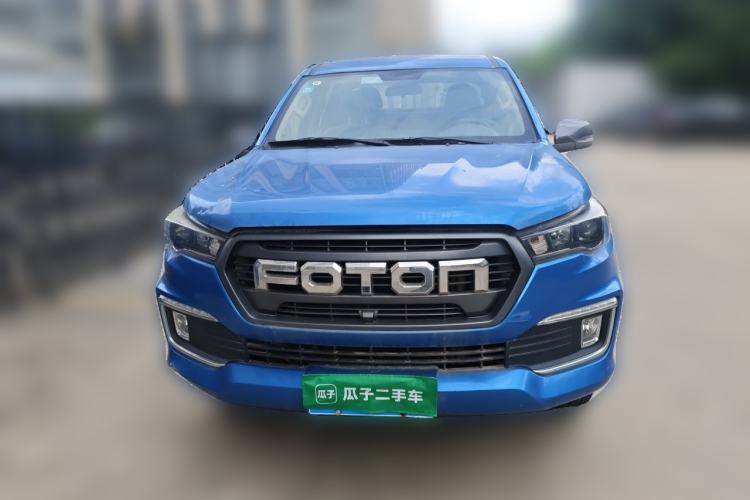 Used Foton Tunland Yutu 2020 2.0T Yutu 9 Diesel Two-Wheel-Drive Elite Model Long Wheelbase 4F20TC Front