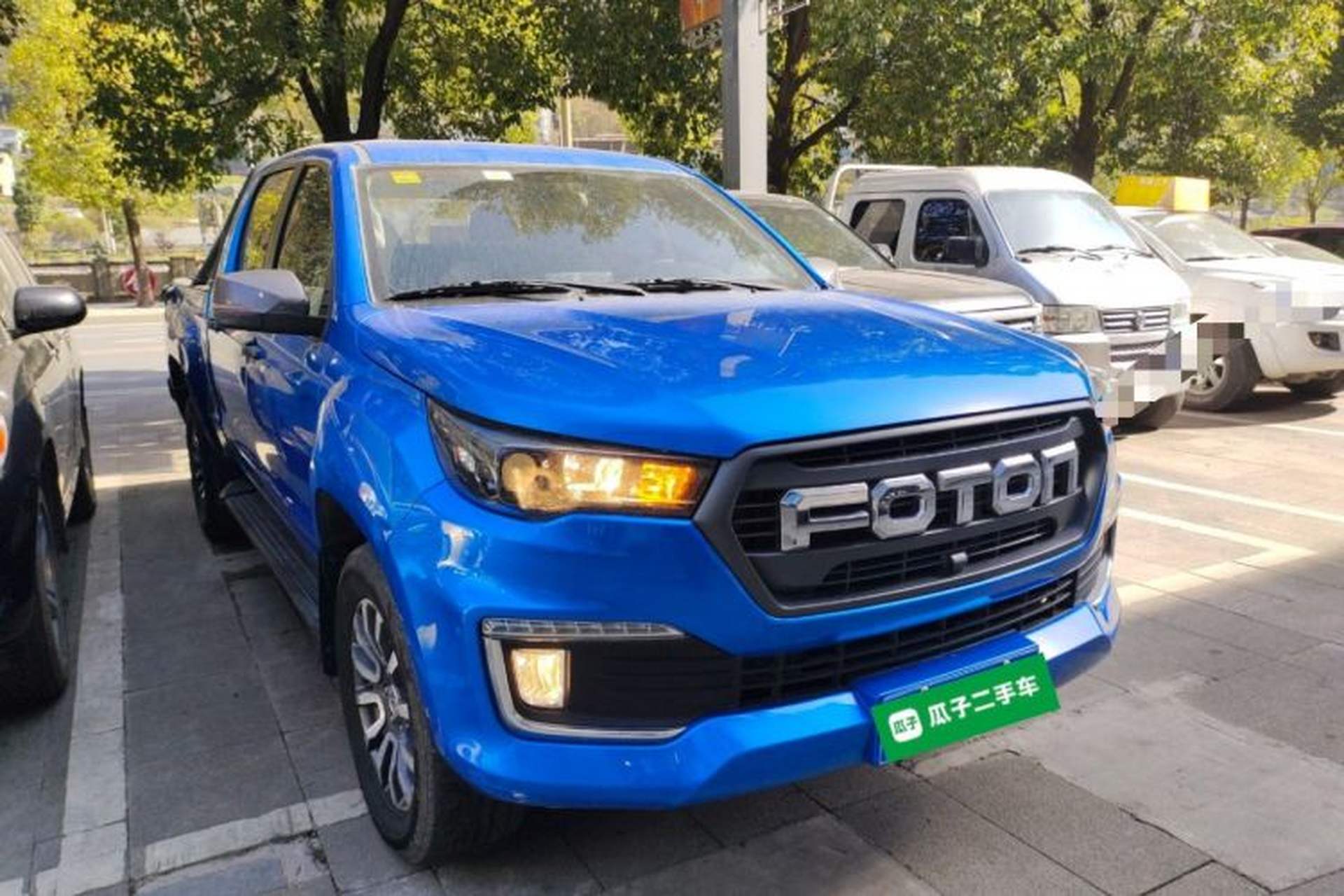 Used Foton Tunland Yutu 2020 2.0T Yutu 9 Diesel 4x4 Enjoyment Edition Long Wheelbase 4F20TC Front Right 45 Deg