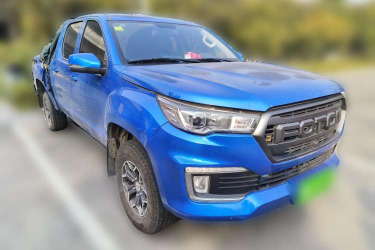 Used Foton Tunland Yutu 2020 2.0T Yutu 8 Diesel Two-Wheel Drive Elite Version Long Wheelbase 4F20TC Front Right 45 Deg