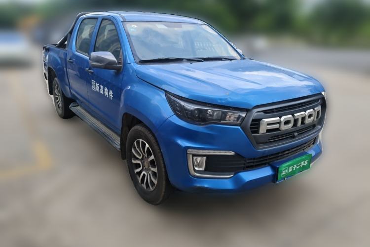 Used Foton Tunland Yutu 2020 2.0T Yutu 9 Diesel Two-Wheel-Drive Elite Model Long Wheelbase 4F20TC Front Right 45 Deg