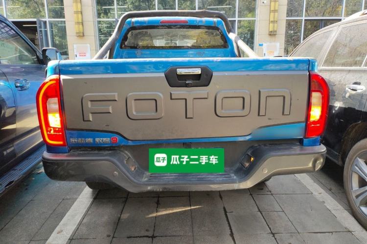 Used Foton Tunland Yutu 2020 2.0T Yutu 9 Diesel 4x4 Enjoyment Edition Long Wheelbase 4F20TC Rear