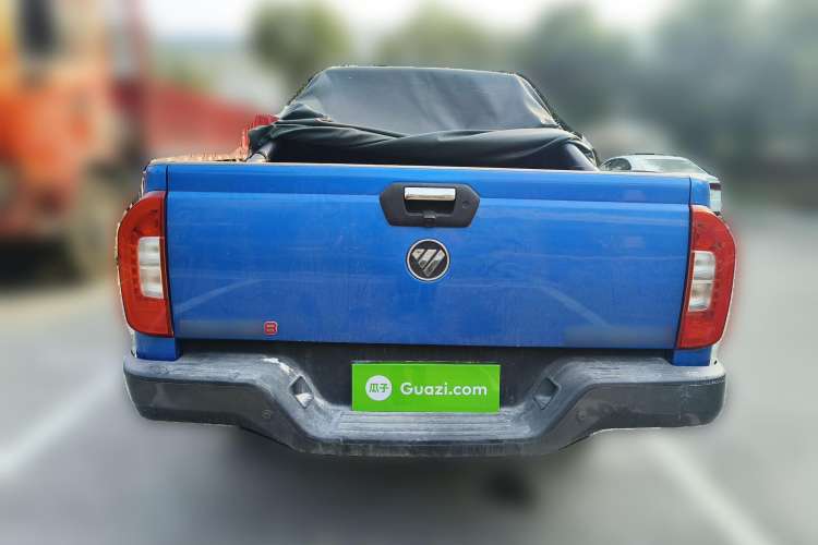 Used Foton Tunland Yutu 2020 2.0T Yutu 8 Diesel Two-Wheel Drive Elite Version Long Wheelbase 4F20TC Rear