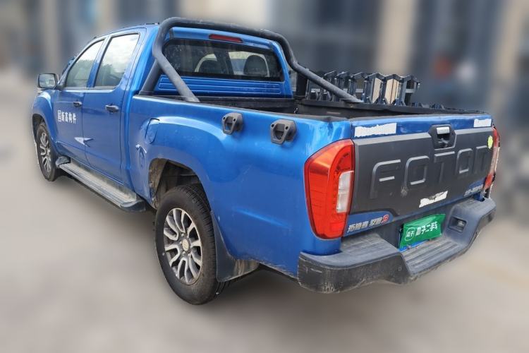 Used Foton Tunland Yutu 2020 2.0T Yutu 9 Diesel Two-Wheel-Drive Elite Model Long Wheelbase 4F20TC Rear Left 45 Deg