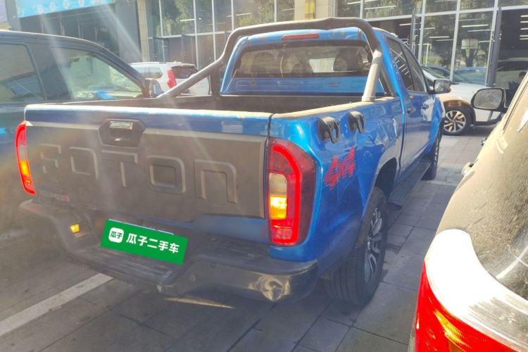 Used Foton Tunland Yutu 2020 2.0T Yutu 9 Diesel 4x4 Enjoyment Edition Long Wheelbase 4F20TC Rear Right 45 Deg