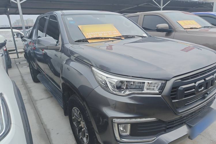 Used Foton Tunland Yutu 2020 2.0T Yutu 8 Diesel Two-Wheel Drive Elite Version Long Wheelbase 4F20TC Exterior 2