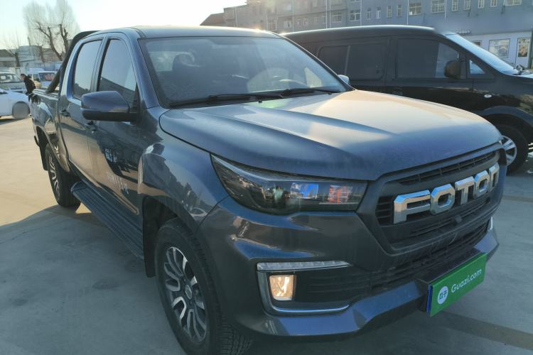 Used Foton Tunland Yutu 2020 2.0T Yutu 9 Diesel Two-Wheel Drive Enjoyment Edition Long Wheelbase 4F20TC Front Right 45 Deg