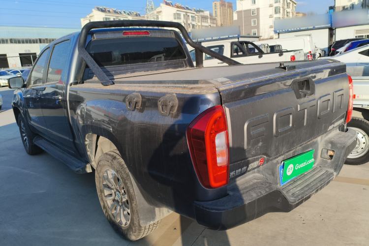 Used Foton Tunland Yutu 2020 2.0T Yutu 9 Diesel Two-Wheel Drive Enjoyment Edition Long Wheelbase 4F20TC Rear Left 45 Deg