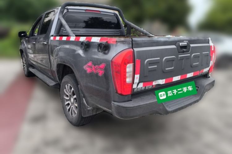 Used Foton Tunland Yutu 2020 2.0T Yutu 9 Diesel 4x4 Luxury Long-Wheelbase Version 4F20TC Rear Left 45 Deg