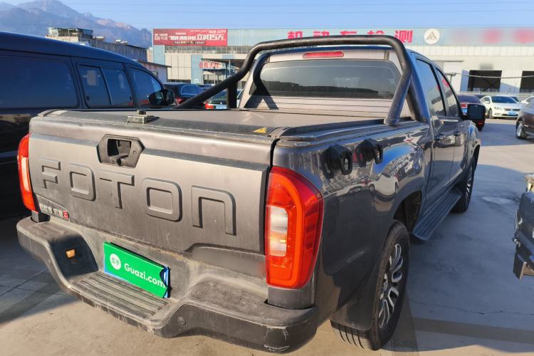 Used Foton Tunland Yutu 2020 2.0T Yutu 9 Diesel Two-Wheel Drive Enjoyment Edition Long Wheelbase 4F20TC Rear Right 45 Deg