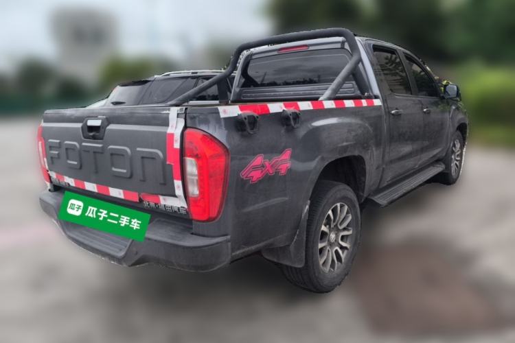 Used Foton Tunland Yutu 2020 2.0T Yutu 9 Diesel 4x4 Luxury Long-Wheelbase Version 4F20TC Rear Right 45 Deg