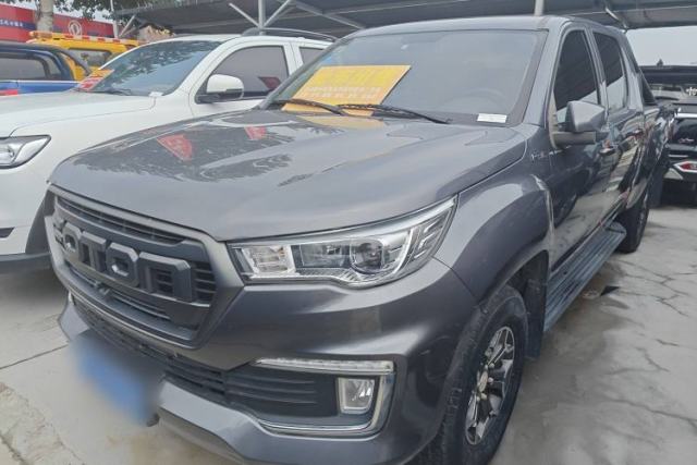 Used Foton Tunland Yutu 2020 2.0T Yutu 8 Diesel Two-Wheel Drive Elite Version Long Wheelbase 4F20TC