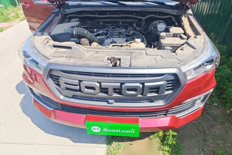 Used Foton Tunland Yutu 2020 2.0T Yutu 8 Gasoline Two-Wheel Drive Elite Version Standard Wheelbase 4G20TI5 Engine Bay