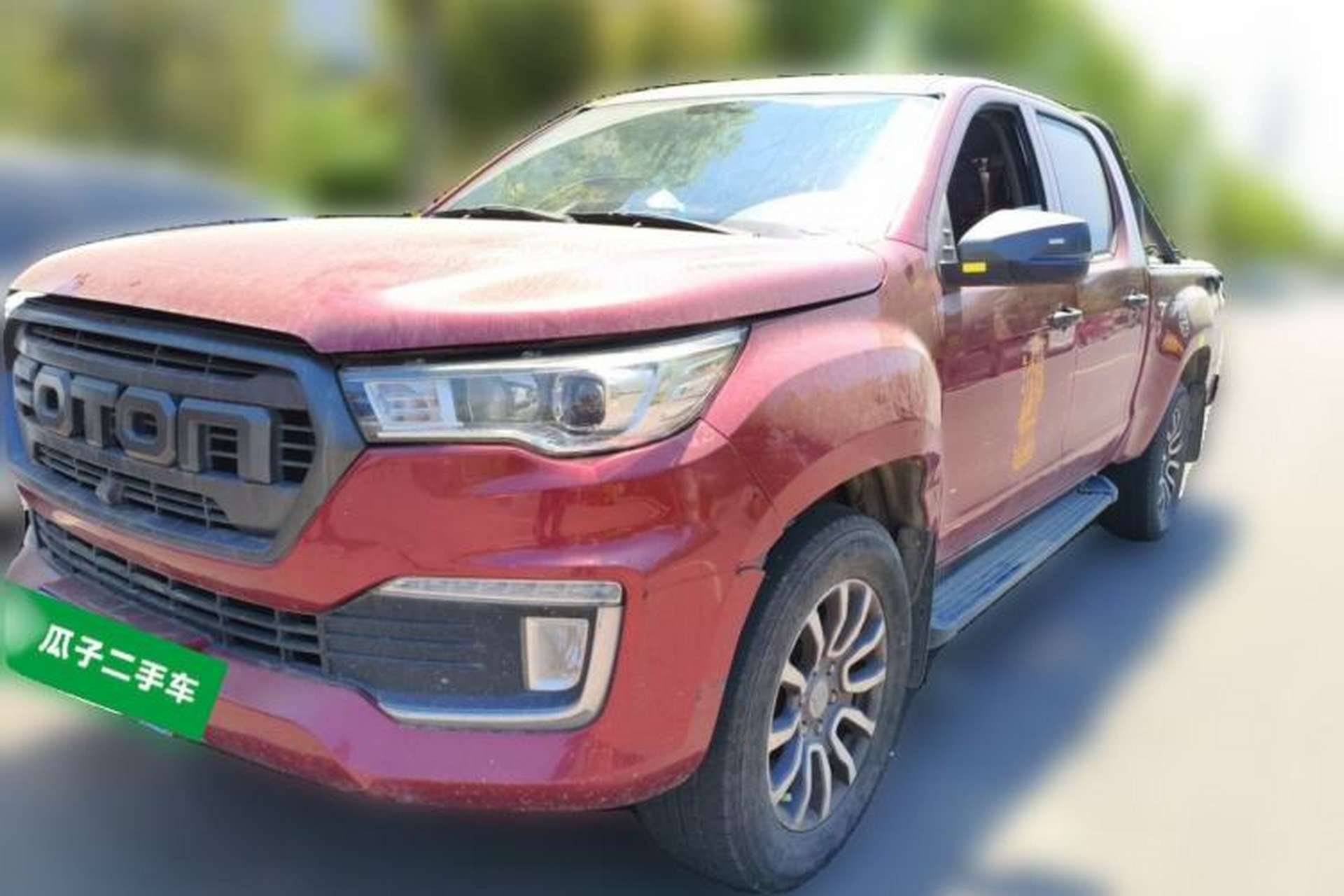 Used Foton Tunland Yutu 2020 2.0T Yutu 9 Diesel 4x4 Elite Long Wheelbase 4F20TC Front Left 45 Deg