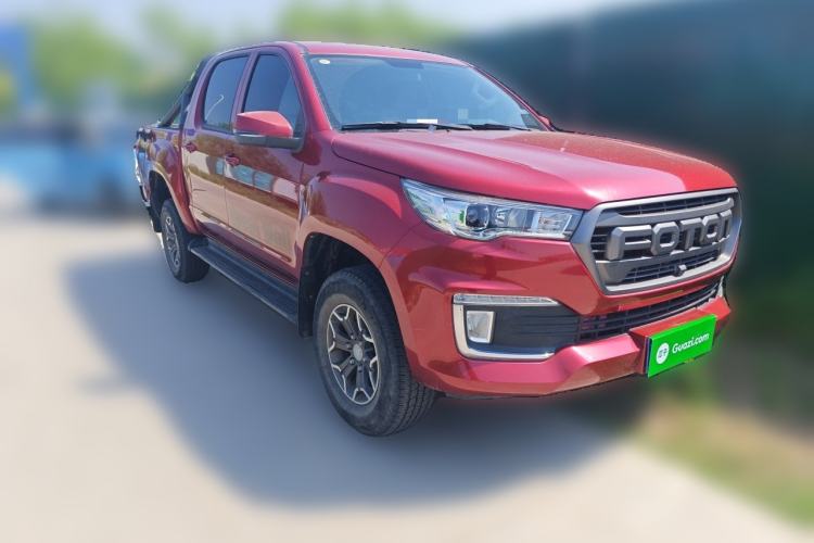 Used Foton Tunland Yutu 2020 2.0T Yutu 8 Gasoline Two-Wheel Drive Elite Version Standard Wheelbase 4G20TI5 Front Right 45 Deg