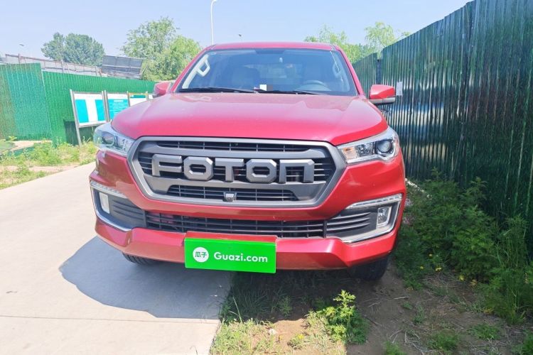 Used Foton Tunland Yutu 2020 2.0T Yutu 8 Gasoline Two-Wheel Drive Elite Version Standard Wheelbase 4G20TI5 Front