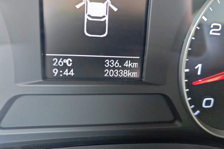 Used Foton Tunland Yutu 2020 2.0T Yutu 8 Gasoline Two-Wheel Drive Elite Version Standard Wheelbase 4G20TI5 Odometer Close Up
