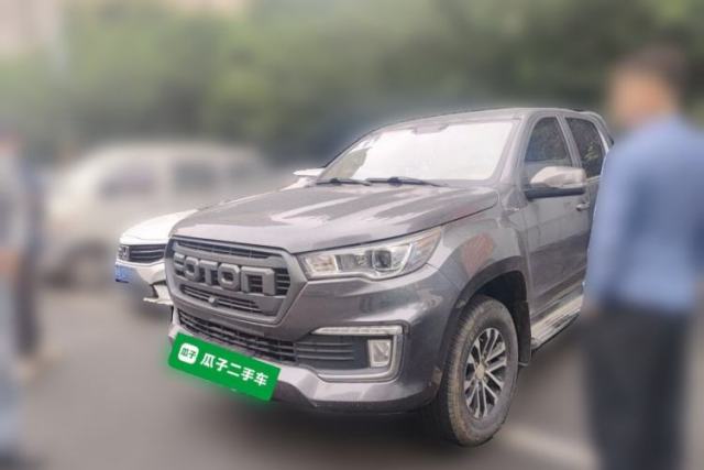 Used Foton Tunland Yutu 2020 2.0T Yutu 8 Diesel Two-Wheel Drive Elite Version Long Wheelbase 4F20TC