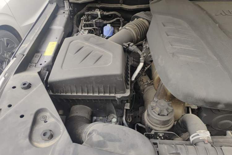 Used Foton Tunland Yutu 2020 2.0T Yutu 8 Diesel Two-Wheel Drive Elite Version Long Wheelbase 4F20TC Engine Bay Right