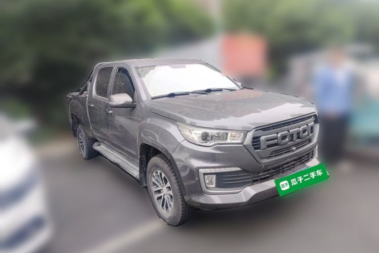 Used Foton Tunland Yutu 2020 2.0T Yutu 8 Diesel Two-Wheel Drive Elite Version Long Wheelbase 4F20TC Front Right 45 Deg