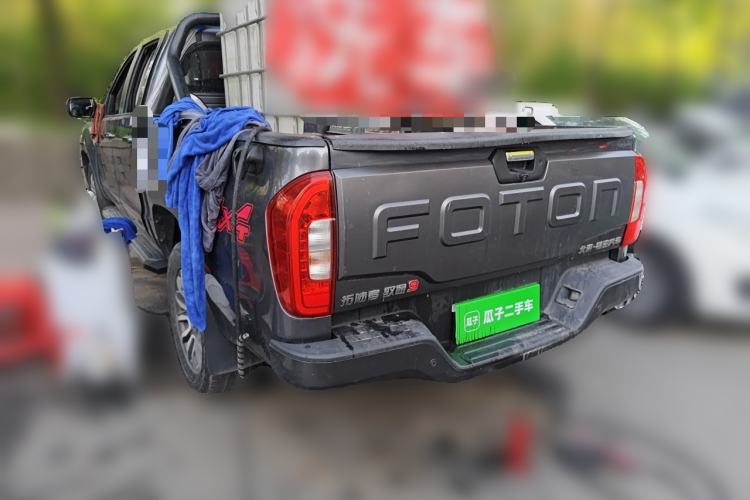 Used Foton Tunland Yutu 2020 2.0T Yutu 9 Diesel 4x4 Enjoyment Edition Long Wheelbase 4F20TC Rear Left 45 Deg