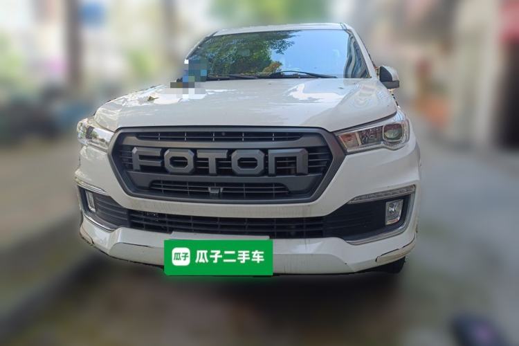 Used Foton Tunland Yutu 2020 2.0T Yutu 8 Diesel Two-Wheel Drive Luxury Long-Wheelbase 4F20TC Front