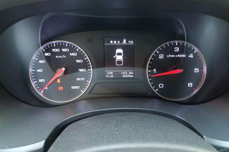 Used Foton Tunland Yutu 2020 2.0T Yutu 8 Diesel Two-Wheel Drive Luxury Long-Wheelbase 4F20TC Instrument Cluster