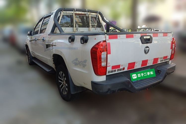 Used Foton Tunland Yutu 2020 2.0T Yutu 8 Diesel Two-Wheel Drive Luxury Long-Wheelbase 4F20TC Rear Left 45 Deg