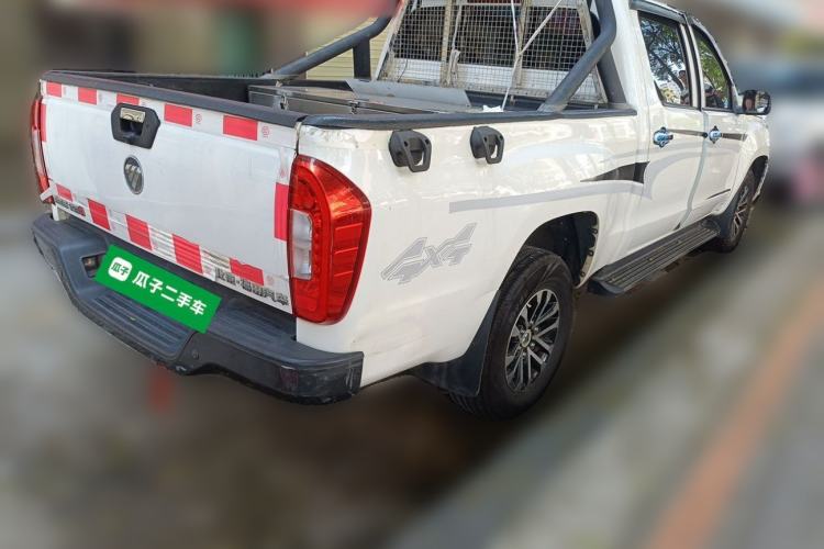 Used Foton Tunland Yutu 2020 2.0T Yutu 8 Diesel Two-Wheel Drive Luxury Long-Wheelbase 4F20TC Rear Right 45 Deg