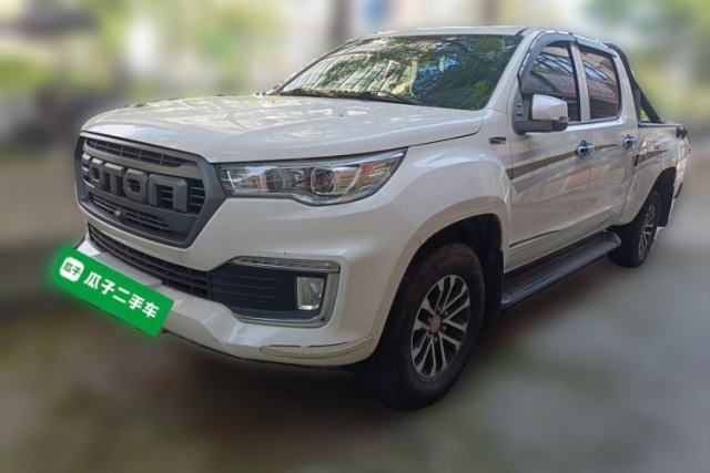 Used Foton Tunland Yutu 2020 2.0T Yutu 8 Diesel Two-Wheel Drive Luxury Long-Wheelbase 4F20TC