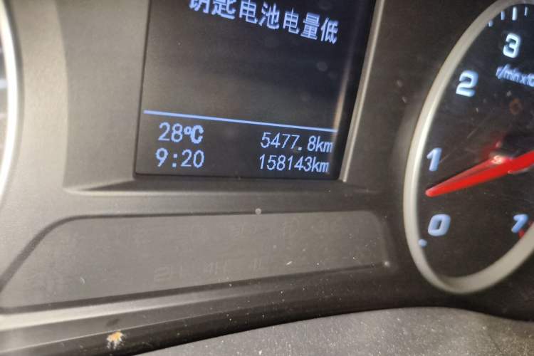 Used Foton Tunland Yutu 2020 2.0T Yutu 8 Gasoline Two-Wheel Drive Elite Version Standard Wheelbase 4G20TI5 Odometer Close Up