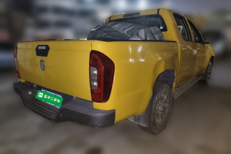 Used Foton Tunland Yutu 2020 2.0T Yutu 8 Gasoline Two-Wheel Drive Elite Version Standard Wheelbase 4G20TI5 Rear Right 45 Deg