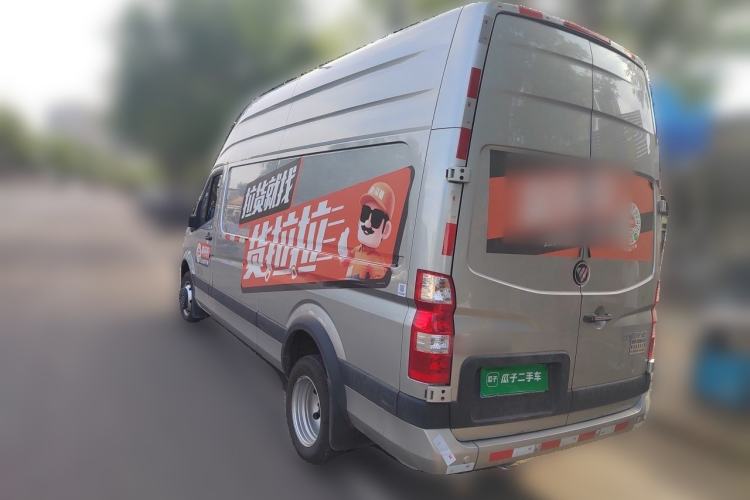 Used Foton Tuyano X7 2026 Model Van 2.5T Manual Extended Wheelbase High-Roof Dual-Tire 3-Seater Rear Left 45 Deg